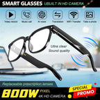 AI Smart Glasses with Camera 4K