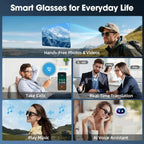 AI Smart Glasses with Camera 4K