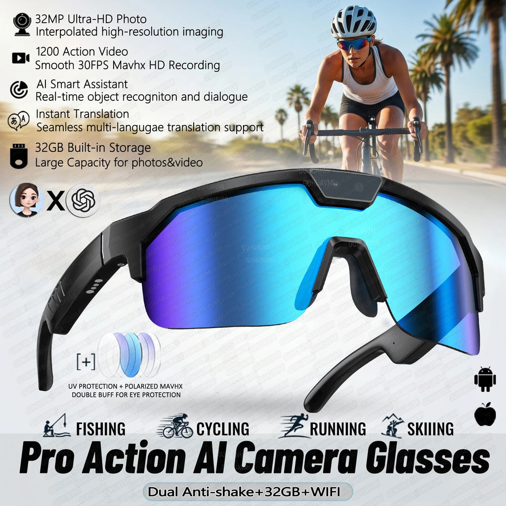 New AI Smart Glasses Sports