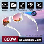 AI Smart Glasses with Camera 4K